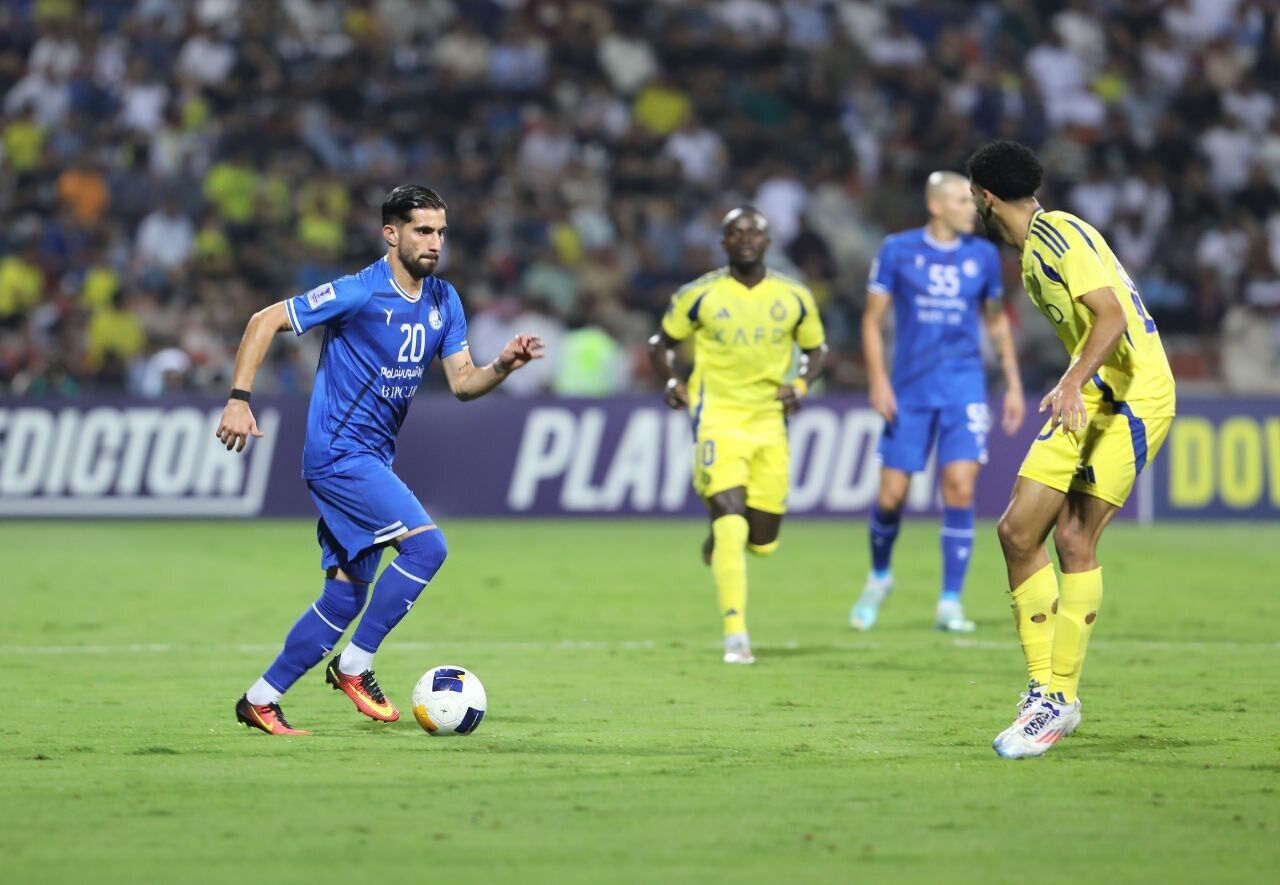 دیدار استقلال و النصر به روایت AFC+ عکس