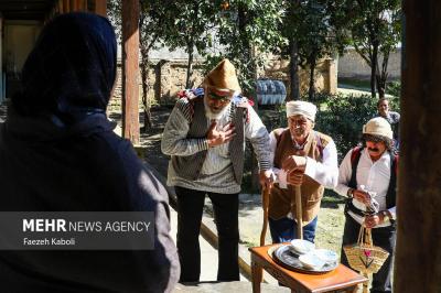 عکس/مراسم نوروزخوانی در روستا‌های غرب استان گلستان 