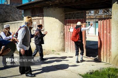 عکس/مراسم نوروزخوانی در روستا‌های غرب استان گلستان 