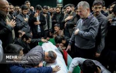 وداع با پیکر مطهر شهید مصطفی عبداللهی