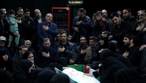 وداع با پیکر مطهر شهید مصطفی عبداللهی