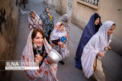 «قاشق‌زنی» چهارشنبه‌سوری در قزوین 