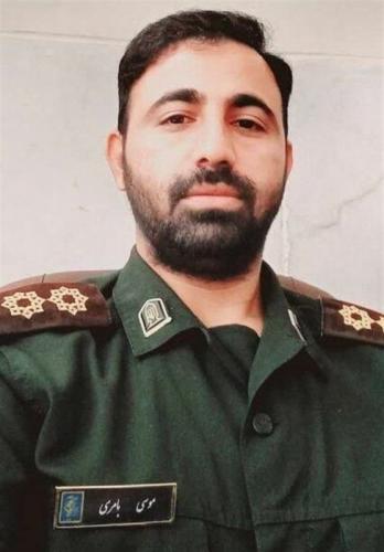 شهادت یک پاسدار در محور خاش ـ زاهدان 