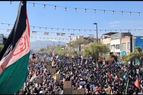 «علی العهد یا قدس»؛لبیک ایران به ندای مظلومیت فلسطین+ عکس