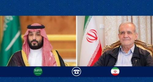 گفت‌وگوی تلفنی رئیس جمهور ایران با ولیعهد عربستان +جزئیات 