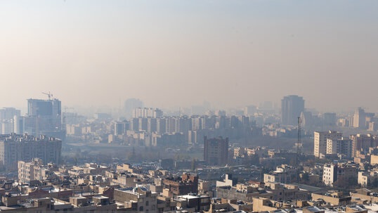 هوای تهران در مرز آلودگی
