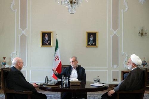 جلسه سران قوا با صرفه جویی در برق برگزار شد+ عکس
