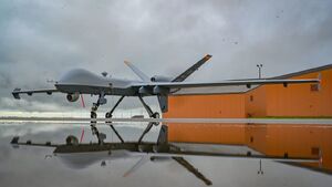 سرنگونی پهپاد آمریکایی MQ-۹ در آسمان صنعا