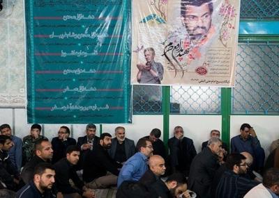  عکس/ مراسم چهلمین روز شهادت سردار احمد غلامی 