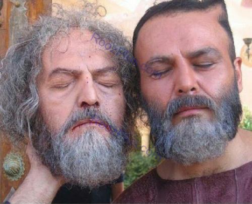  عکس ترسناک آقای بازیگر با یک سر بریده