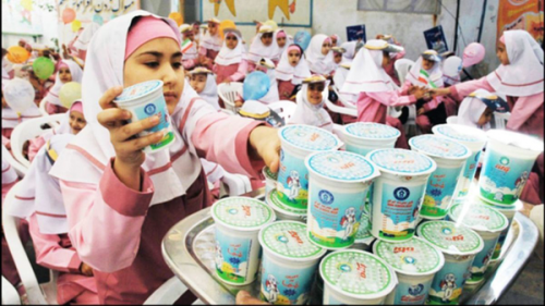 آیا شیر مدارس تامین می شود