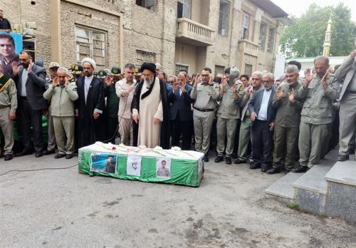 تشییع محیط‌بانِ شهیدِ پارک‌ملی گلستان 