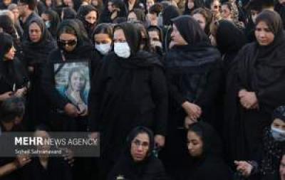 تشییع پیکر جانباخته حادثه بندر شهید رجایی 