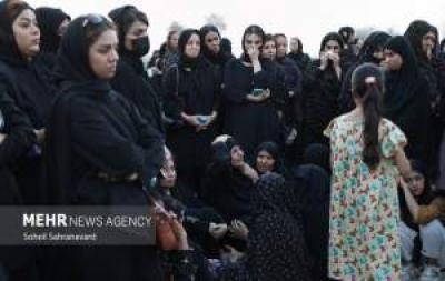 تشییع پیکر جانباخته حادثه بندر شهید رجایی 