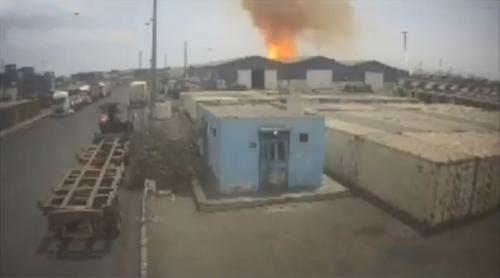ویدیو جدید از شدت انفجار بندر رجایی 