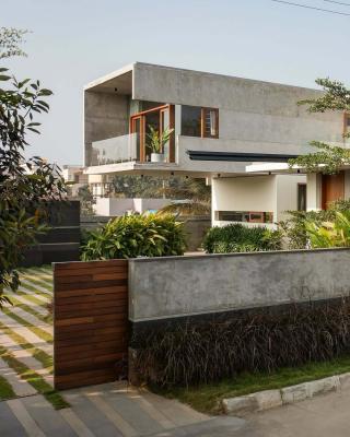 طراحی صنعتی منحصربه‌فرد ویلای در هند / عکس