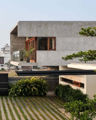 طراحی صنعتی منحصربه‌فرد ویلای در هند / عکس