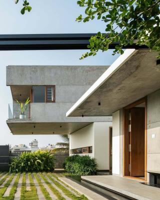 طراحی صنعتی منحصربه‌فرد ویلای در هند / عکس