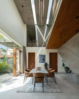 طراحی صنعتی منحصربه‌فرد ویلای در هند / عکس