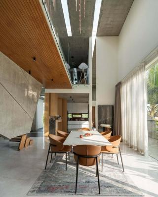 طراحی صنعتی منحصربه‌فرد ویلای در هند / عکس