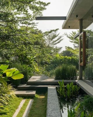 طراحی صنعتی منحصربه‌فرد ویلای در هند / عکس