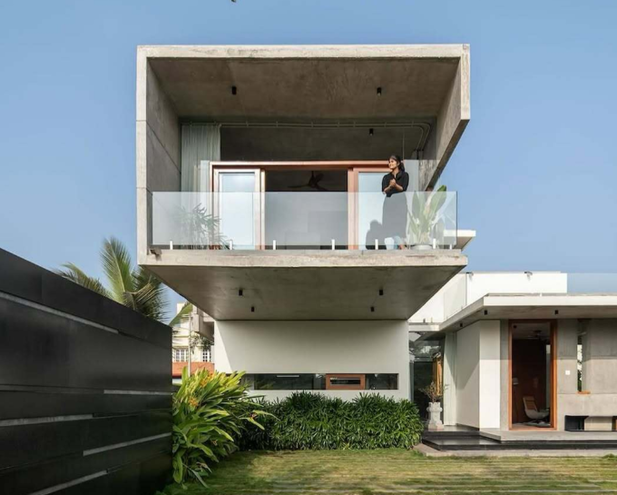 طراحی صنعتی منحصربه‌فرد ویلای در هند / عکس