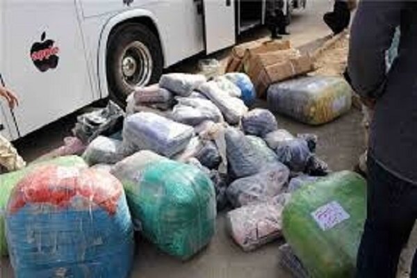 کشف محموله البسه خارجی قاچاق در مراغه