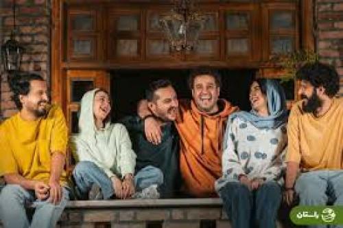 سلفی بیتا ، فرزاد و اشکان سریال «جان سخت» 