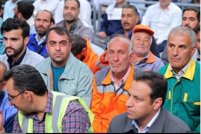 دیدار جمعی از کارگران با رهبر انقلاب /عکس