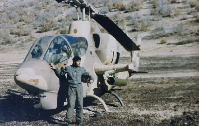 شهیدی که بالاترین ساعت پرواز در جنگ را در جهان داشت +عکس