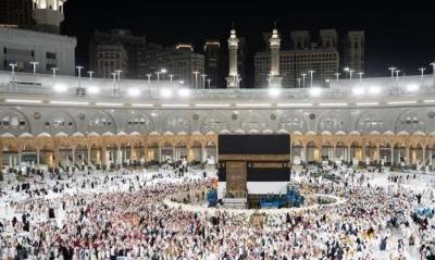  آماده‌سازی برای استقبال از زائران بیت‌الله الحرام  / عکس
