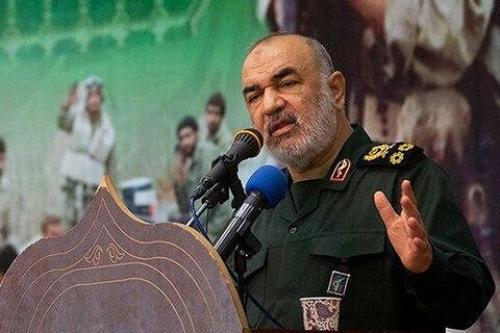 اظهار نظر سردار سلامی درباره ترامپ / فیلم