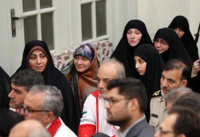  دیدار رهبر انقلاب با دست‌اندرکاران کنگره‌ شهدای امدادگر 