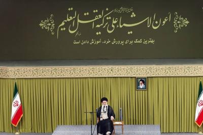  دیدار جمعی از معلمان سراسر کشور با رهبر انقلاب / عکس