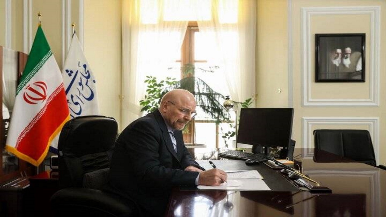 ابلاغ ۶ قانون توسط قالیباف به پزشکیان 