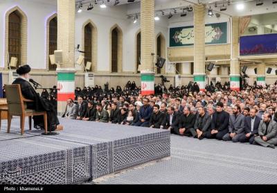مراسم بزرگداشت شهید رئیسی و شهدای خدمت با حضور رهبر انقلاب 