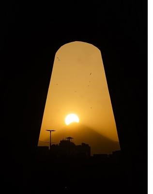  طلوع خورشید بر فراز دماوند 