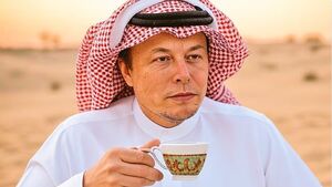 برنامه ماسک برای دلارهای نفتی شیوخ عرب +عکس