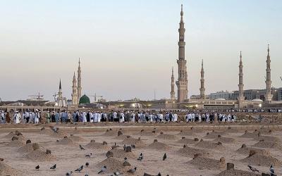  تصاویر خیره کننده از قبرستان بقیع 