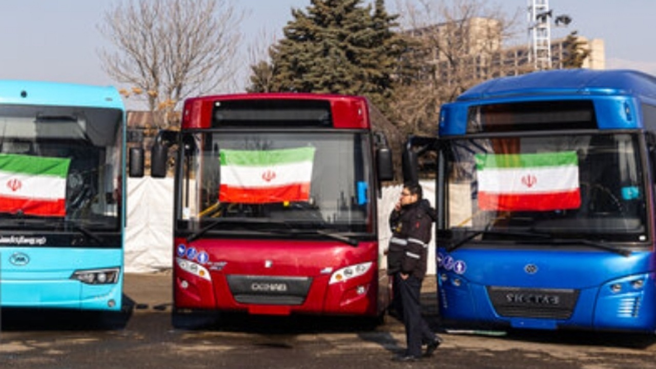 ورود ۷۰۰ دستگاه اتوبوس نو تا پایان ۱۴۰۴ به تهران