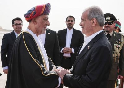  سفر پزشکیان به عمان/ عکس