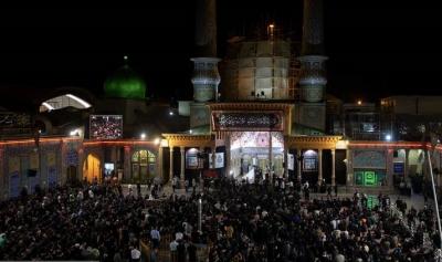 اولین شب مسلمیه در حرم حضرت عبدالعظیم(ع) /عکس