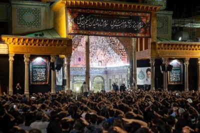 اولین شب مسلمیه در حرم حضرت عبدالعظیم(ع) /عکس