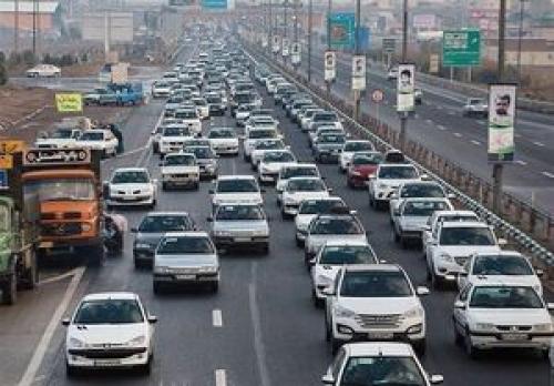ترافیک سنگین درجاده هرازوچالوس