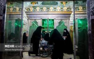 تصاویر غبارروبی حرم حضرت عبدالعظیم(ع) 