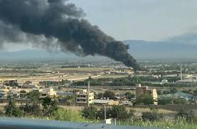 مشاهده دود غلیظ در اطراف تبریز