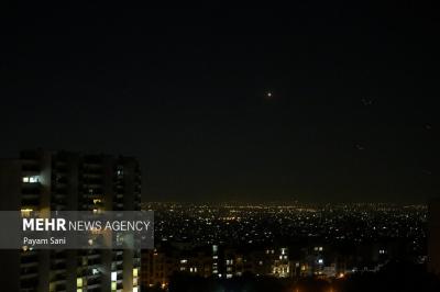 پدافند شبانه تهران