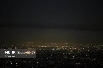 پدافند شبانه تهران