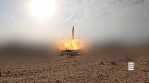 شلیک موشک بالستیک از یمن به سوی اراضی اشغالی