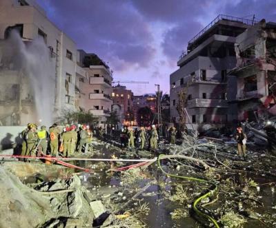 موشک های ایرانی اراضی اشغالی را سوزاند